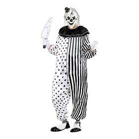 Mördar Pierrot Maskeraddräkt X-Small