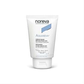 Noreva Aquareva Repairing Hand Cream 24H regenerating hand cream with moisturisi
