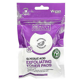Beauty Formulas Glycolic Acid makeup remover pads 30st