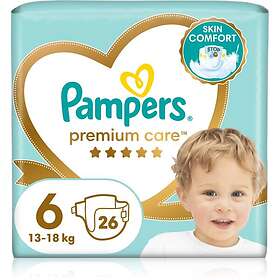 Pampers Premium Care Size 6 engångsblöjor 13-18kg 26 st.