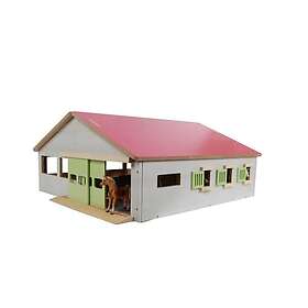 Kids Globe Horse stable with 3 boxes wash box and riding hall 1:32