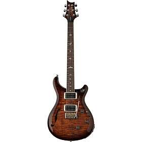 PRS SE Custom 24 Semi-Hollow Piezo Orange Tiger Smokeburst