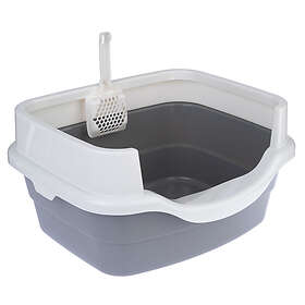 TIAKI Stormy skåltoalett Mörkgrå/vit