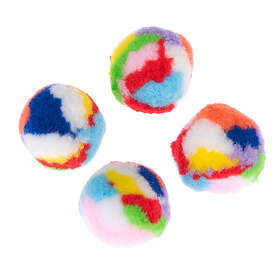 TIAKI fluffiga bollar leksaksset 4-pack