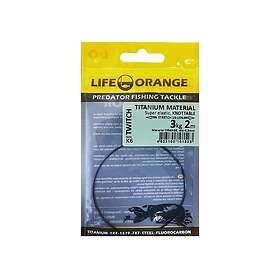 LIFE-ORANGE Titanium Leader Tafsmaterial, 2m 3kg (0,2mm)