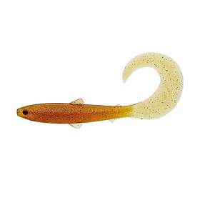 Westin BullTeez Curltail 8cm 3,15in 3g, 1-pack Motoroil Pepper