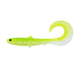 Westin BullTeez Curltail 8cm 3,15in 3g, 1-pack Holy Chartreuse