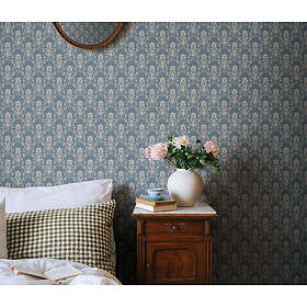 Sandberg Wallpaper Alva, Indigo Blue S10461
