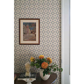 Sandberg Wallpaper Edvin, Indigo Blue S10456