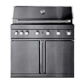 MyOutdoorKitchen Black Collection Free-standing gas grill with 6 burners and infrared system