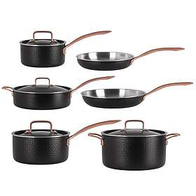 Pepper Cookware Set Black 6-Piece