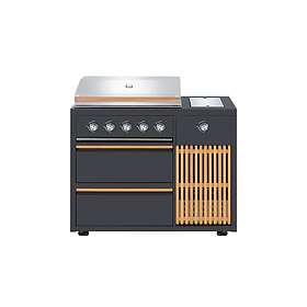 MyOutdoorKitchen Designer Series Free-standing gas grill with 5 burners and infrared side burner