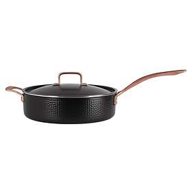 MyOutdoorKitchen Sauté Pan with Lid 28cm Black