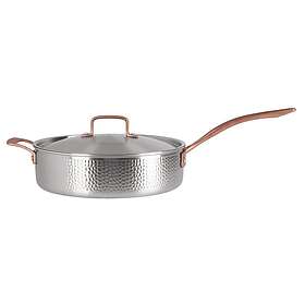 MyOutdoorKitchen Sauté Pan with Lid 28cm Stainless
