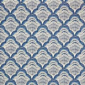 Carma 1838 V&A II Calico Shell cobalt tapet