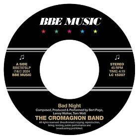 The Cromagnon Band Bad Night Quadrant LP/Vinyl