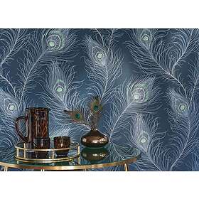 Casadeco REVUE BLEU PETROLE VERT