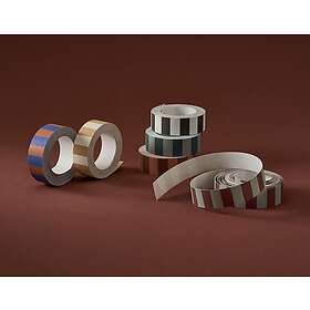 Casadeco Galons & Frises La Retro Blanc Noir Fusain tapet