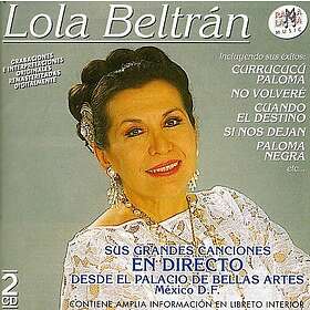 Lola Beltrán Sus Grandes Canciones En Directo CD