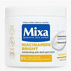 Mixa Niacinamide Bright intensive moisturising cream to treat dark spots 400ml