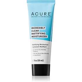 Acure Incredibly Clear mattifying moisturiser 50ml