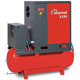 Shamal Skruvkompressor Storm 8-10-270 ES 10 hk bar 270l tank 1000l/min med kyltork