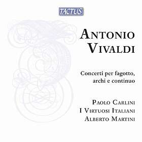 Paolo Carlini, I Virtuosi Italiani, Alberto Martini Vivaldi: Concerti per fagotto, archi e continuo CD