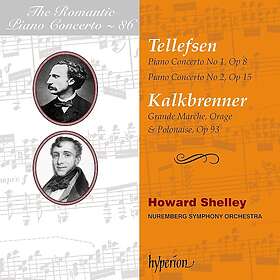 Howard Shelley, Nurnberger Symphoniker, Thomas D. A. Tellefsen Tellefsen & Kalkbrenner: Piano Concertos CD
