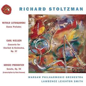 Richard Stoltzman Dance Preludes Cto For Clarinet & Orch Sonata CD