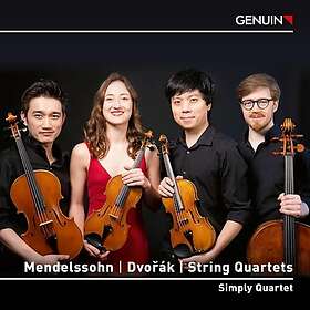 Simply Quartet Mendelssohn & Dvorak String Quartets CD