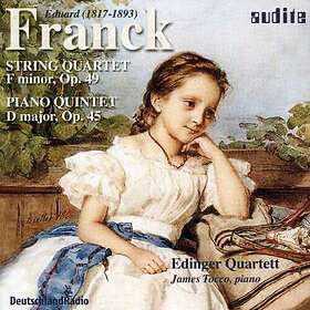 Edinger Quartett, James Tocco, Eduard Franck Chamber Music CD
