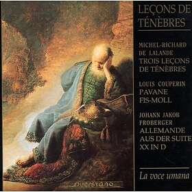 De Lalande Lecon De Tenebres Allemande From Suite 20 In D CD