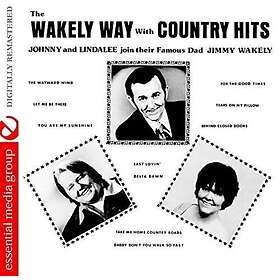 Jimmy Wakely, Lindalee Wakely Wakely Way With Country Hits CD