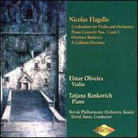 Elmar Oliveira, Tatjana Rankovich, Nicolas Flagello Music Of Nicolas Flagello CD