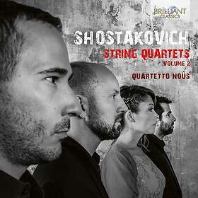 Quartetto Nous Shostakovich: String Quartets, Vol. 2 CD