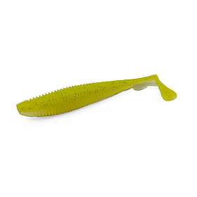 Molix RA Shad FAT 7,6 cm 3', 6-pack UV Chartreuse Wakasagi