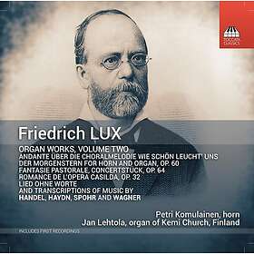 Petri Komulainen, Jan Lehtola, Friedrich Lux Lux: Organ Works, Vol. 2 CD