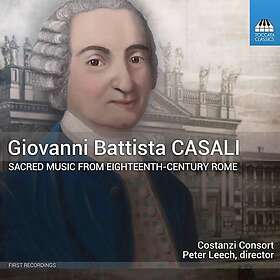 Costanzi Consort, Giovanni Battista Casali Casali: Sacred Music from EighteenthCentury Rome CD