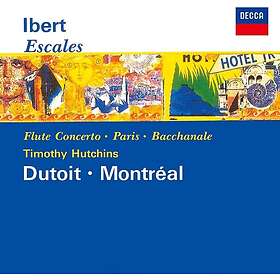 Ibert, Charles Dutoit Ibert: Escales Concerto Pour Flute Et Orchestre CD