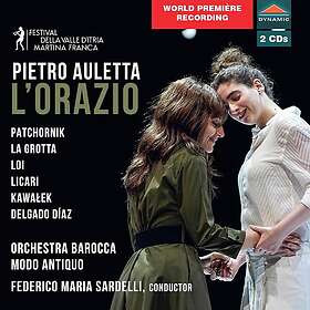Orchestra Barocca Modo Antiquo, Federico Maria Sardelli, Pietro Auletta, Antonio Palomba Auletta: L’Orazio CD