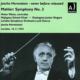 Jascha Horenstein Symphony No. 3 CD