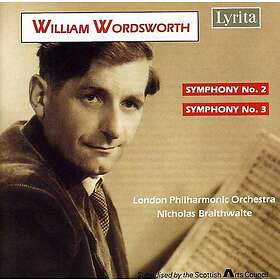 Nicholas Braithwaite, William Wordsworth Symphonies 2 & 3 CD