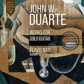 Flavio Nati, John W. Duarte Duarte: Works for Solo Guitar CD