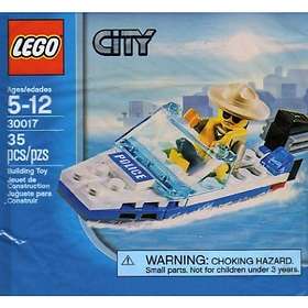 Lego City Town Mountain Police Set 30017 Police Boat Marine Limited Release NISB 