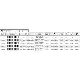 Mitchell Mx5 Fd Snurrande Fiskerulle