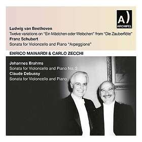 Enrico Mainardi, Carlo Zecchi Shubert, Beethoven, Brahms, Debussy CD