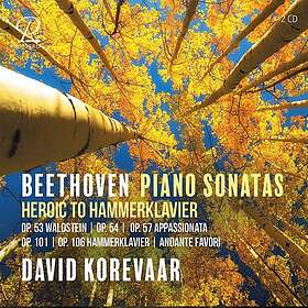 David Korevaar Beethoven: Piano Sonatas Heroic to Hammerklavier CD