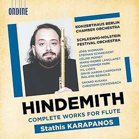 Stathis Karapanos Hindemith: Complete Works for Flute CD