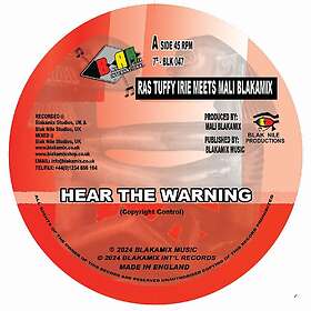 Ras Tuffy Irie, Mali Blakamix Hear The Warning Dub Warning LP/Vinyl
