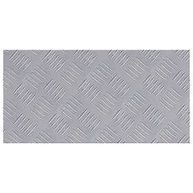 vidaXL Aluminium checkerplattor 4 st Halkfria 50x25 cm